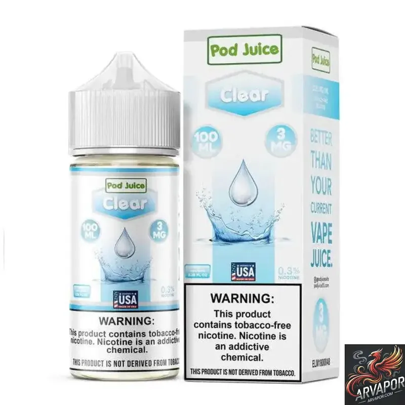 Clear - POD Juice Synthetic 100mL