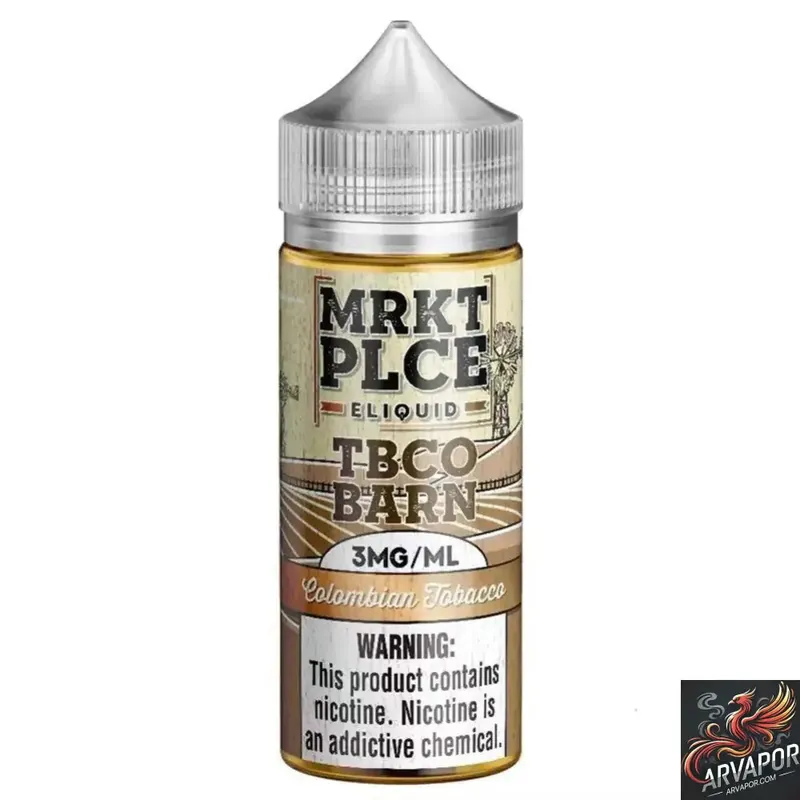 Colombian Tobacco - TBCO Barn - MRKTPLCE Salt 30mL