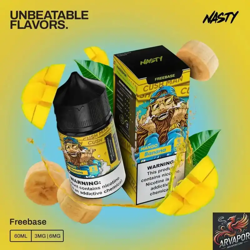 Cush Man - Mango Banana - Nasty Juice 60mL
