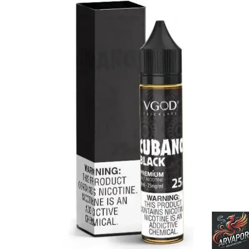 Cubano Black - VGod SaltNic 30mL