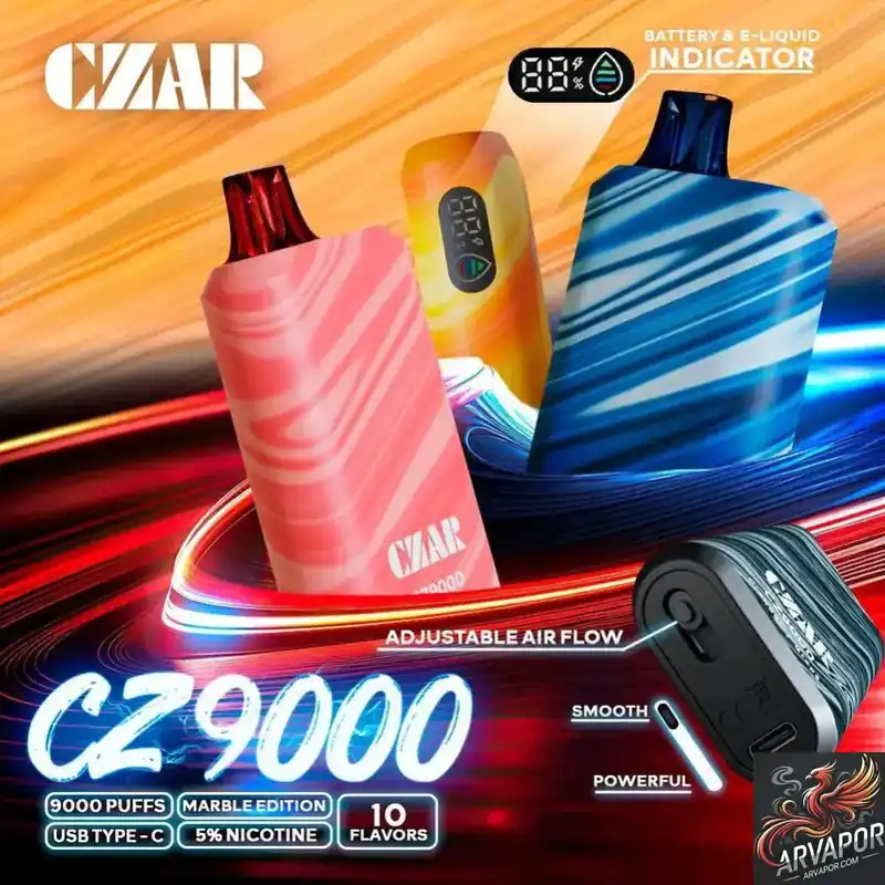 CZAR CZ9000 Puffs Disposable