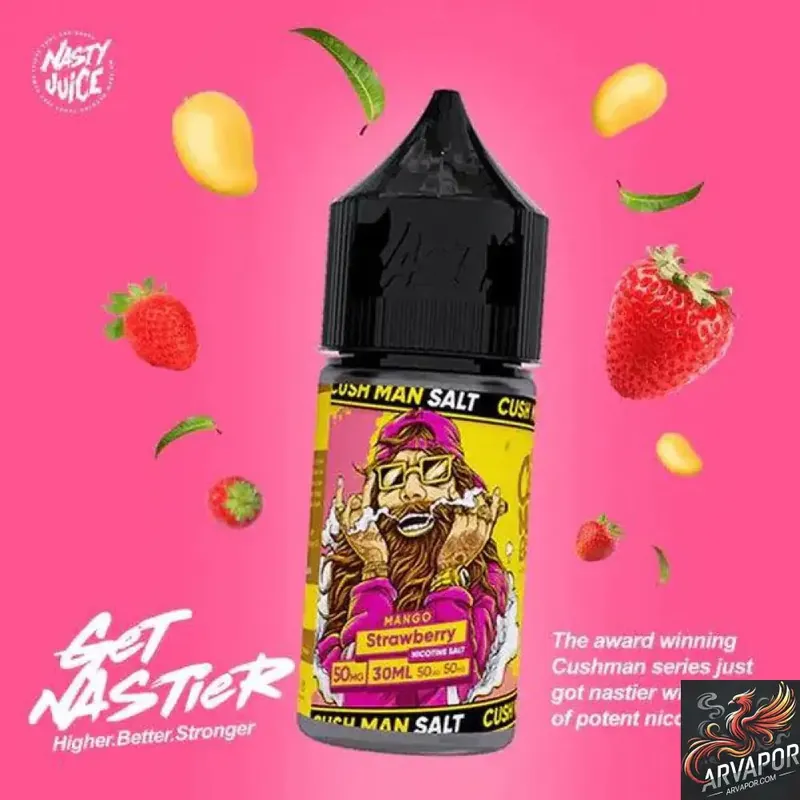 Cush Man - Mango Strawberry - Nasty Juice Salt 30mL