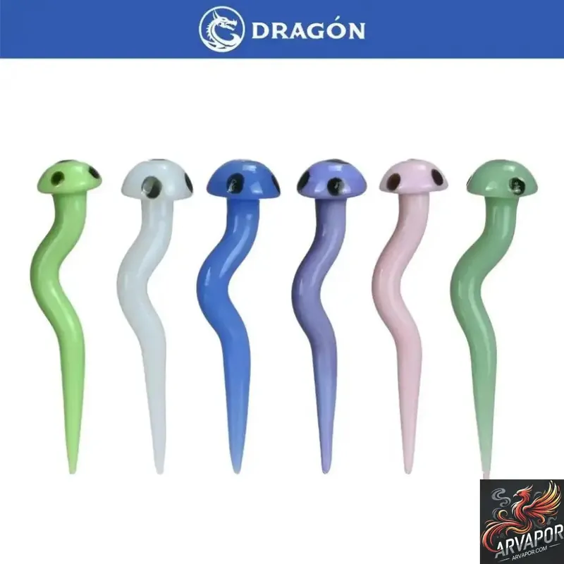 Dragon Glass Mushroom Dab Tool