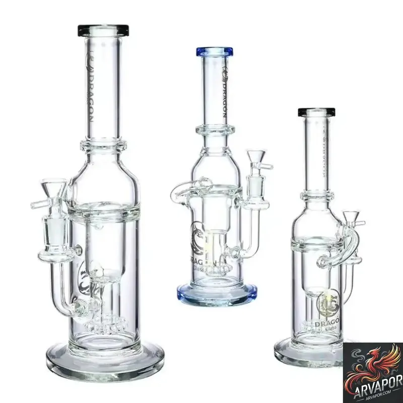 Dragon Glass Showerhead Perc Water Pipe