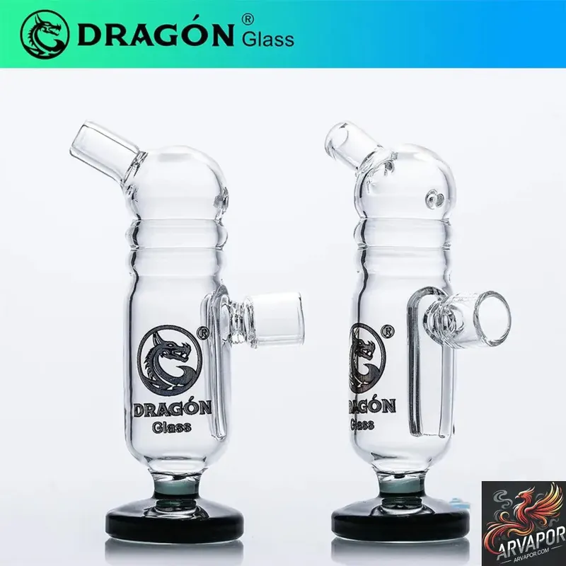 Dragon Glass Mini Hand Water Pipe Cone Bubbler
