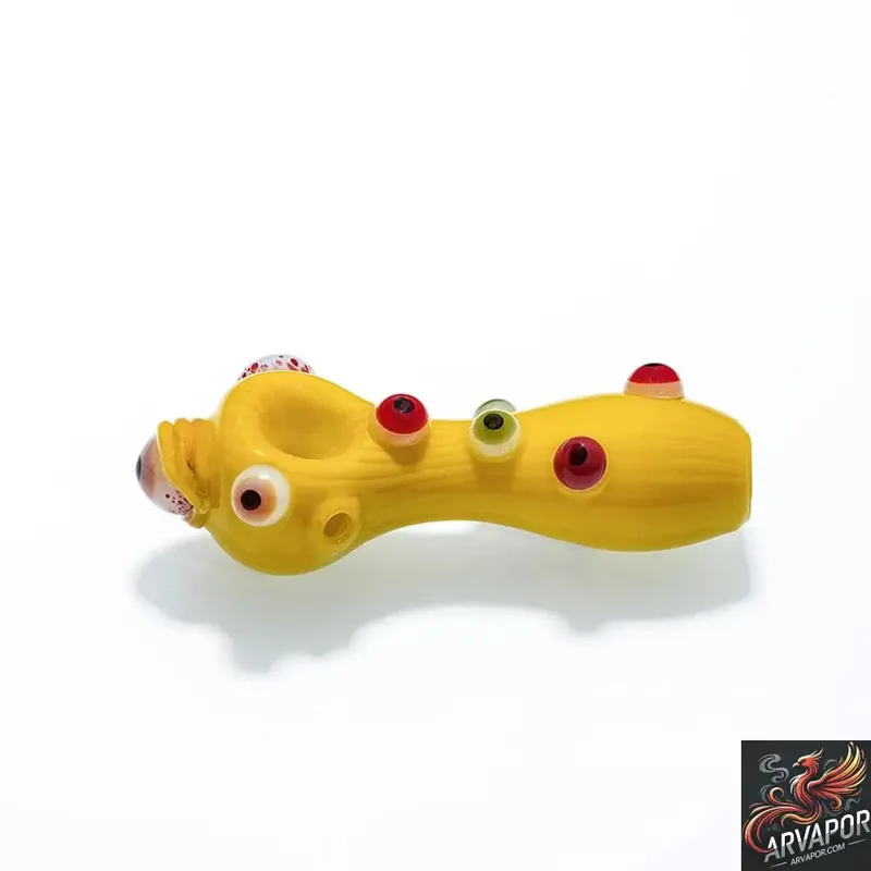 Dragon Platinum Creature Glass Hand Pipe Spoon - Dragon Glass