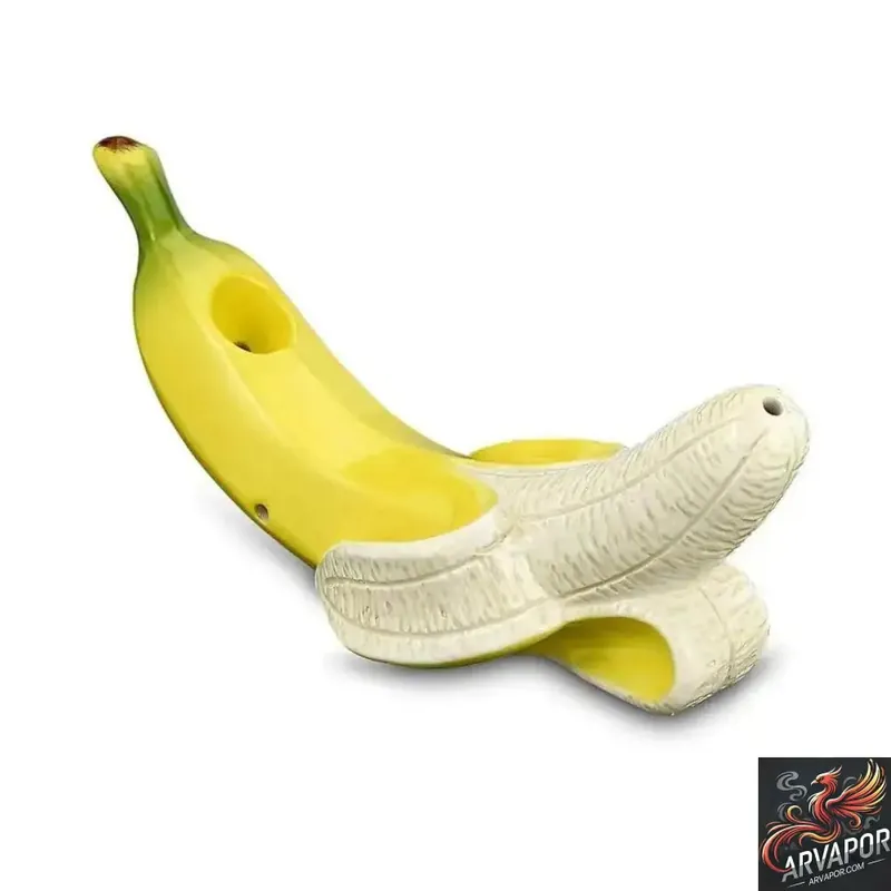 Fashioncraft Banana Ceramic Pipe