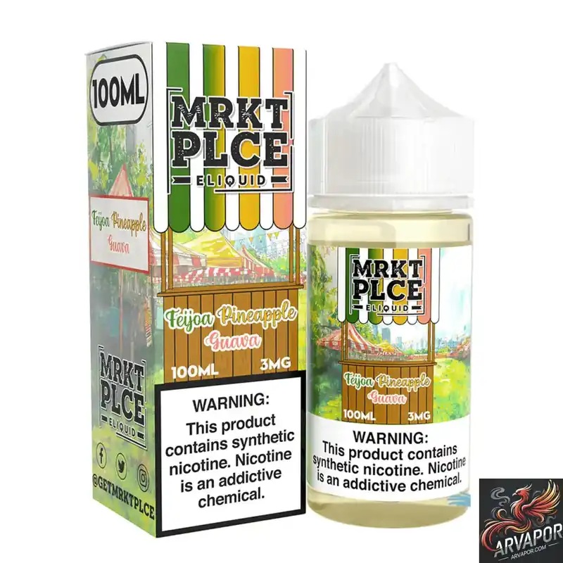 Feijoa Pineapple Guava - MRKTPLCE E-Liquid 100mL