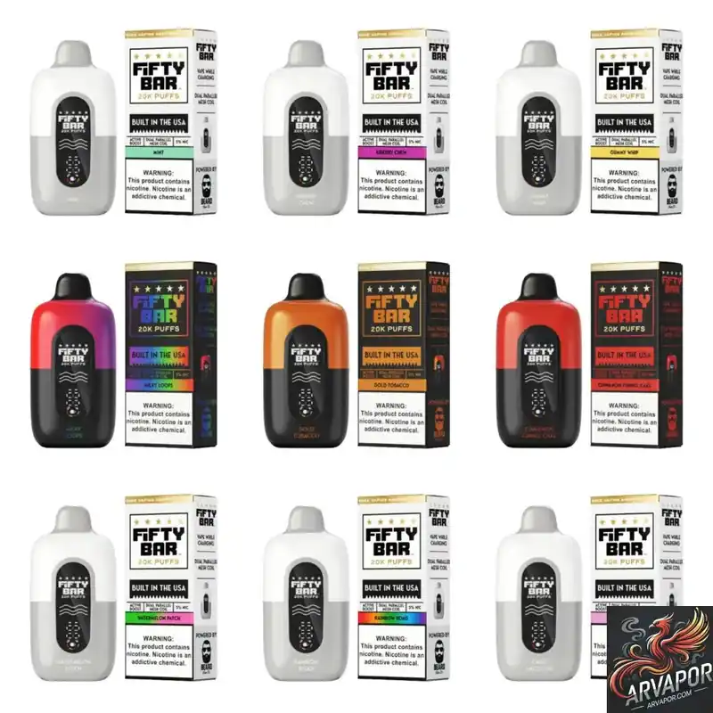 Fifty Bar V2 20000 Puffs Disposable