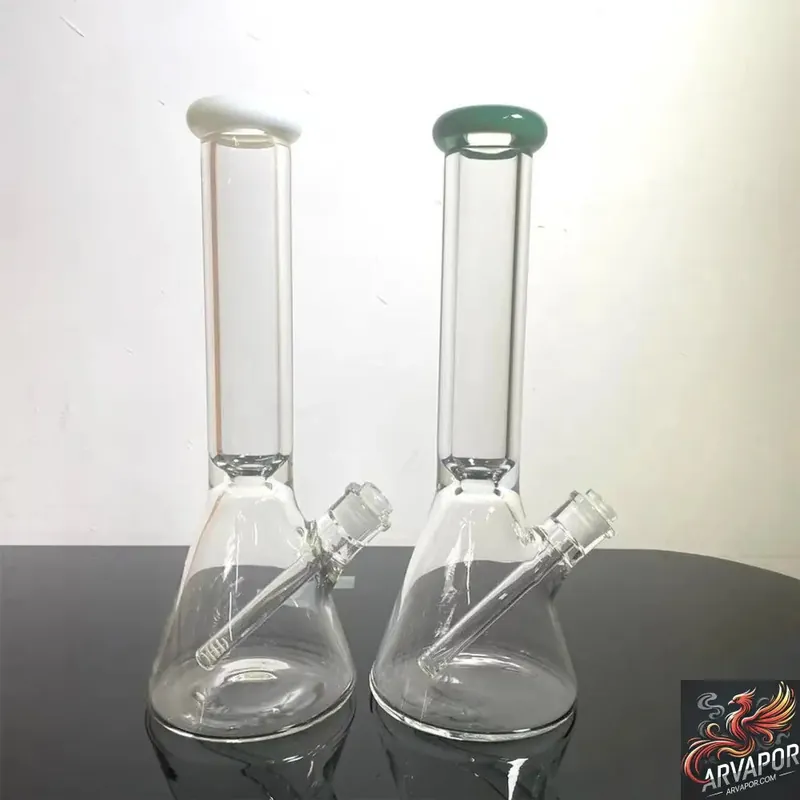 Glass Thick Heavy Beaker Base Water Pipe - arvapor.com