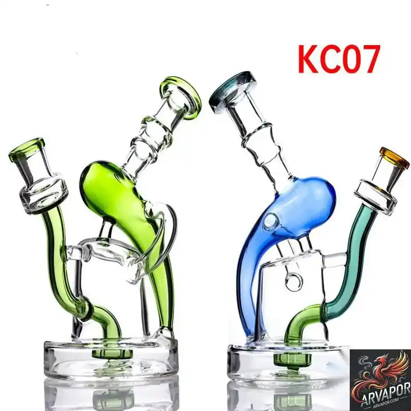 Glass Water Pipe Hollow Base