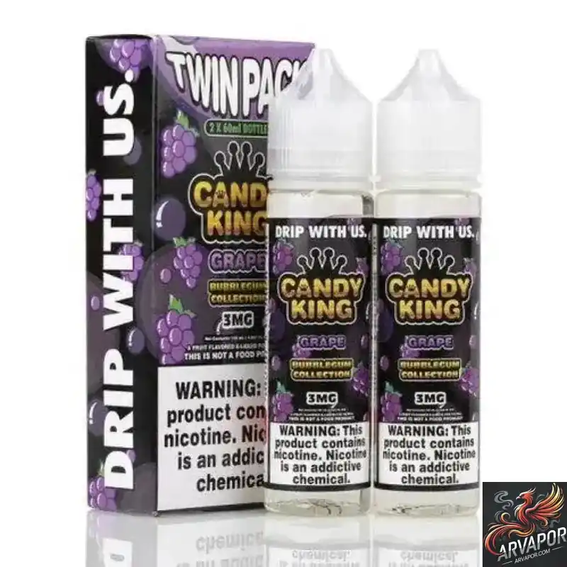 Grape - Candy King Bubblegum Collection 120mL