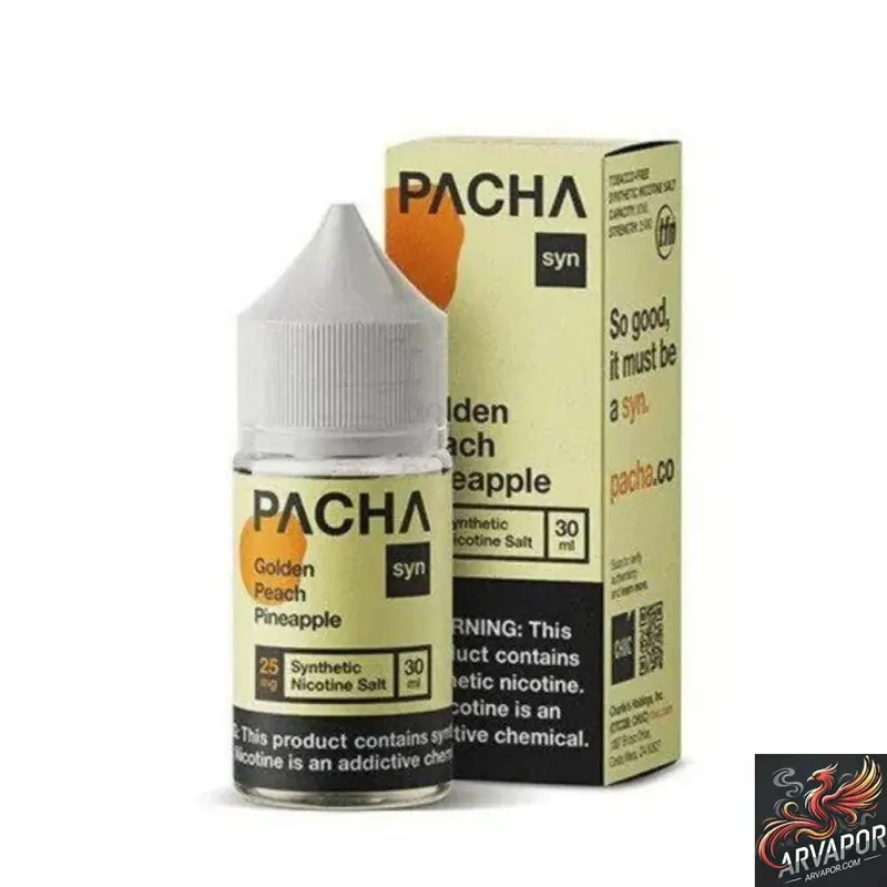 Golden Peach Pineapple - Pachamama Salt 30mL