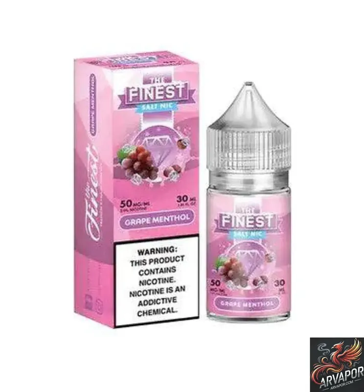 Grape Menthol - The Finest Salt nic Series 30mL