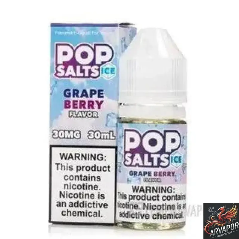 Grape Berry Ice - Pop Clouds Salts 30mL