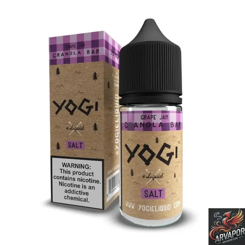 Grape Jam Granola Bar - Yogi Salt 30mL