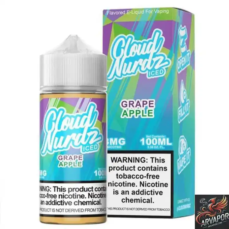 Grape Apple Iced - Cloud Nurdz TFN 100mL