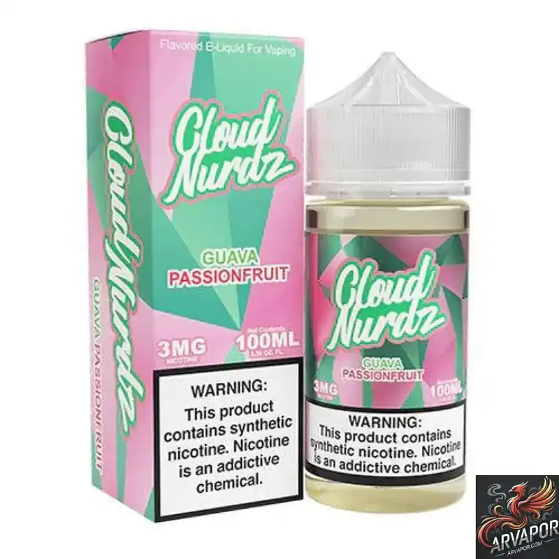 Guava Passionfruit - Cloud Nurdz Synthetic 100mL