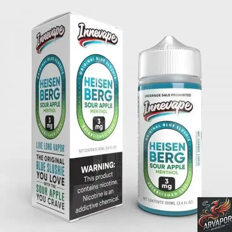 Heisenberg Sour Apple Menthol - Innevape E-liquid 100mL