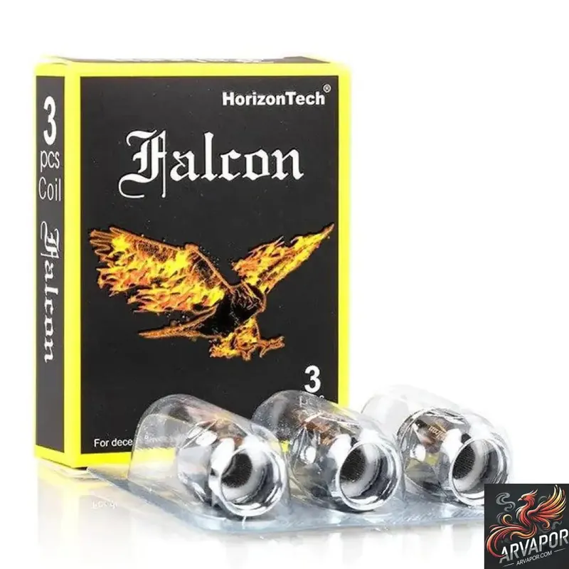 HorizonTech Falcon Bamboo Fiber Replacement Coils - Pack of 3