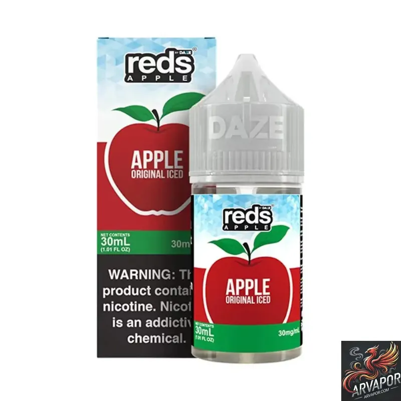 ICED Apple - Reds Apple Salt - 7 Daze 30mL