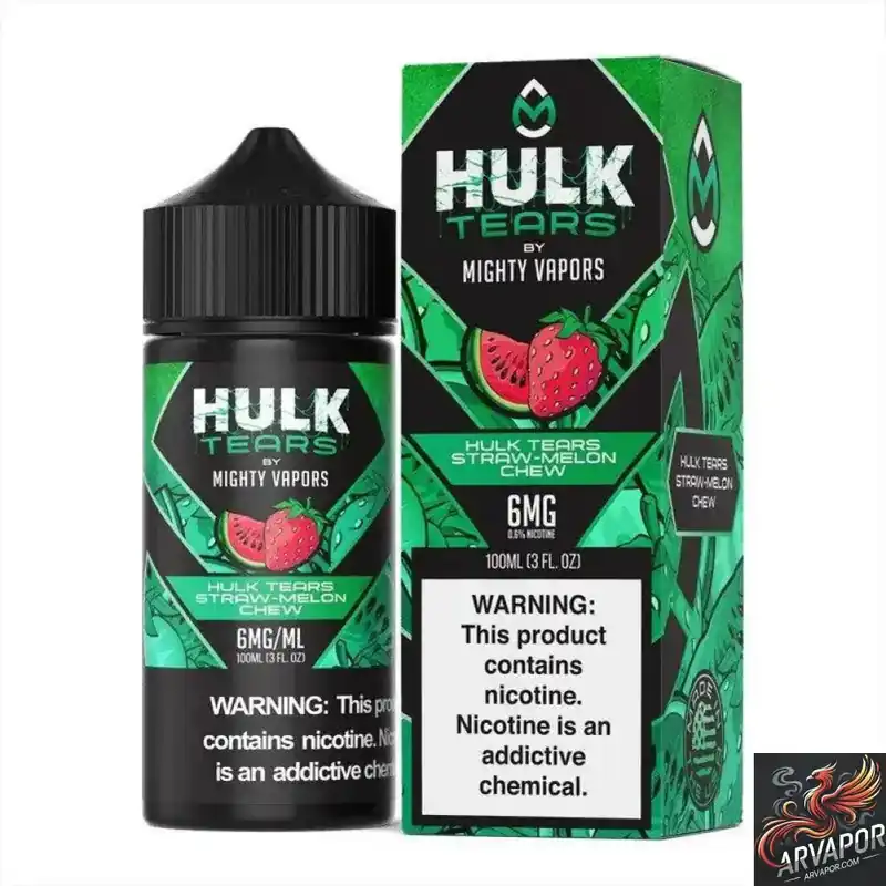 Hulk Tears Straw Melon Chew - Hulk Tears 100mL