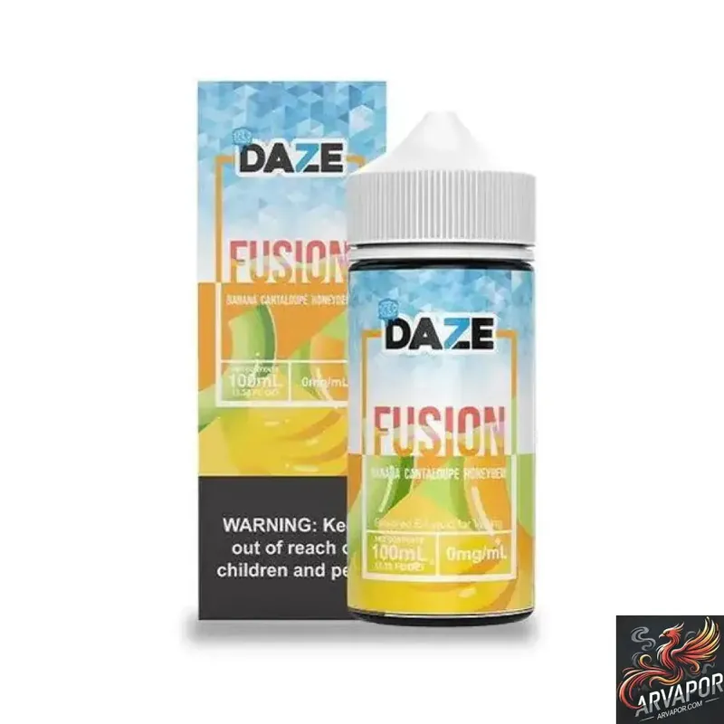 ICED Banana Cantaloupe Honeydew - 7 Daze Fusion 100mL