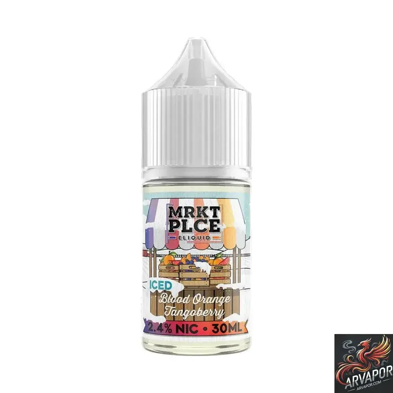 Iced Blood Orange Tangoberry - MRKT PLCE Salt 30mL