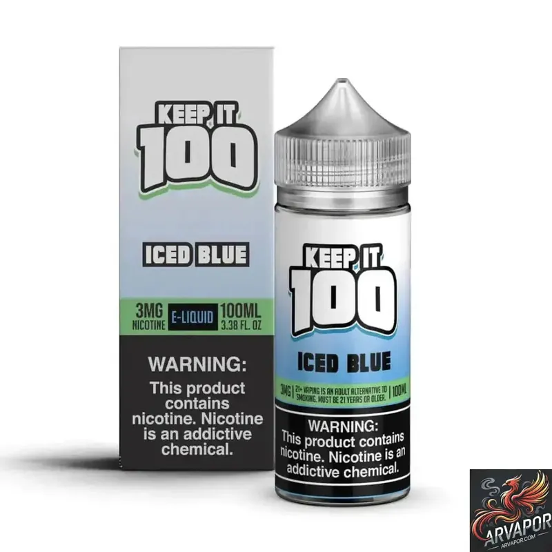 ICED Blue - Keep It 100 Synthetic 100mL
