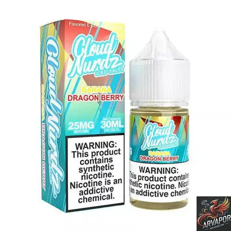 Iced Banana Dragon Berry - Cloud Nurdz Salts 30mL