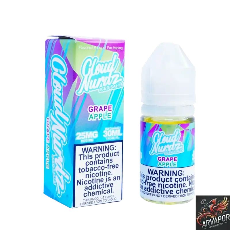 Iced Grape Apple - Cloud Nurdz Salts 30mL