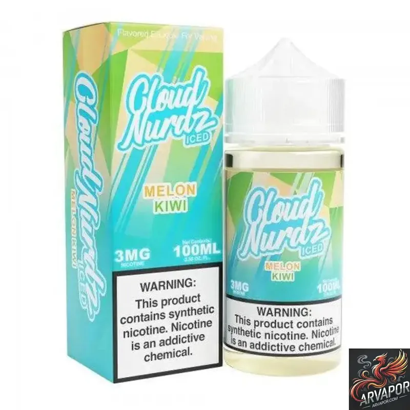 ICED Kiwi Melon - Cloud Nurdz Synthetic 100mL