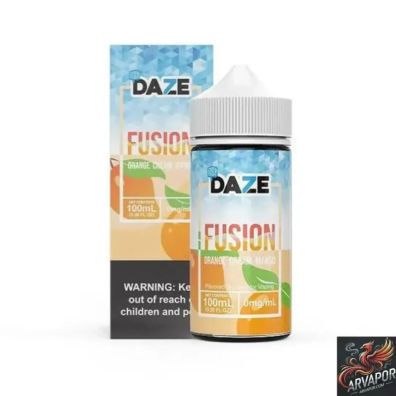 ICED Orange Cream Mango - 7 Daze Fusion Synthetic 100mL
