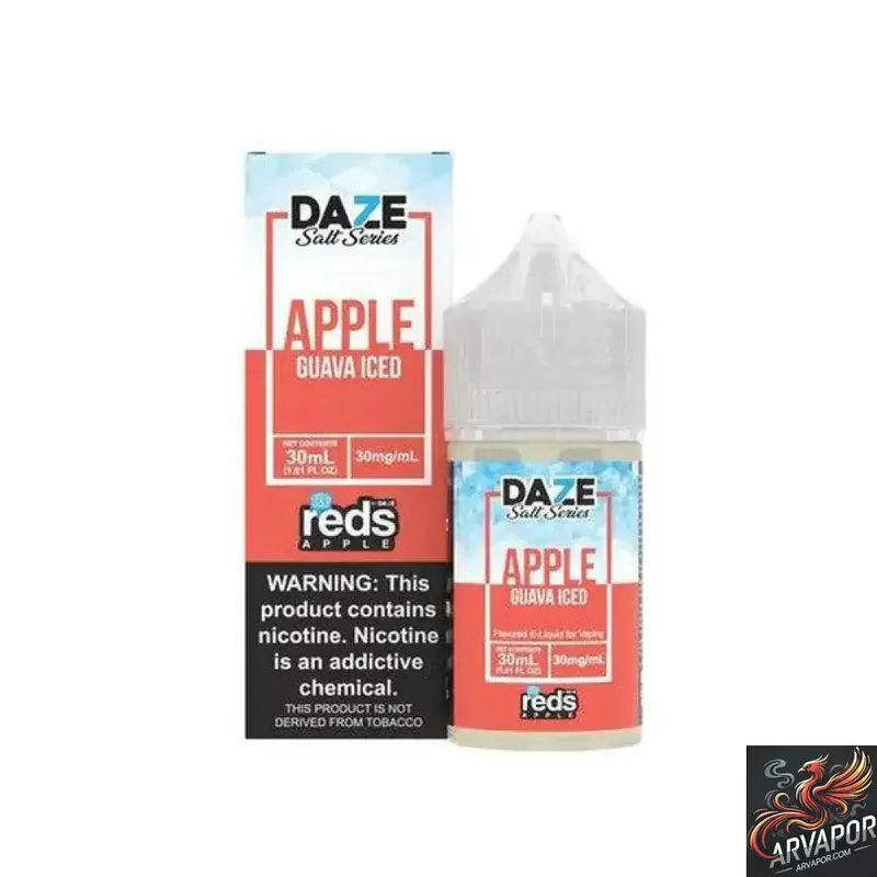 ICED Guava - Reds Apple Salt - 7 Daze 30mL