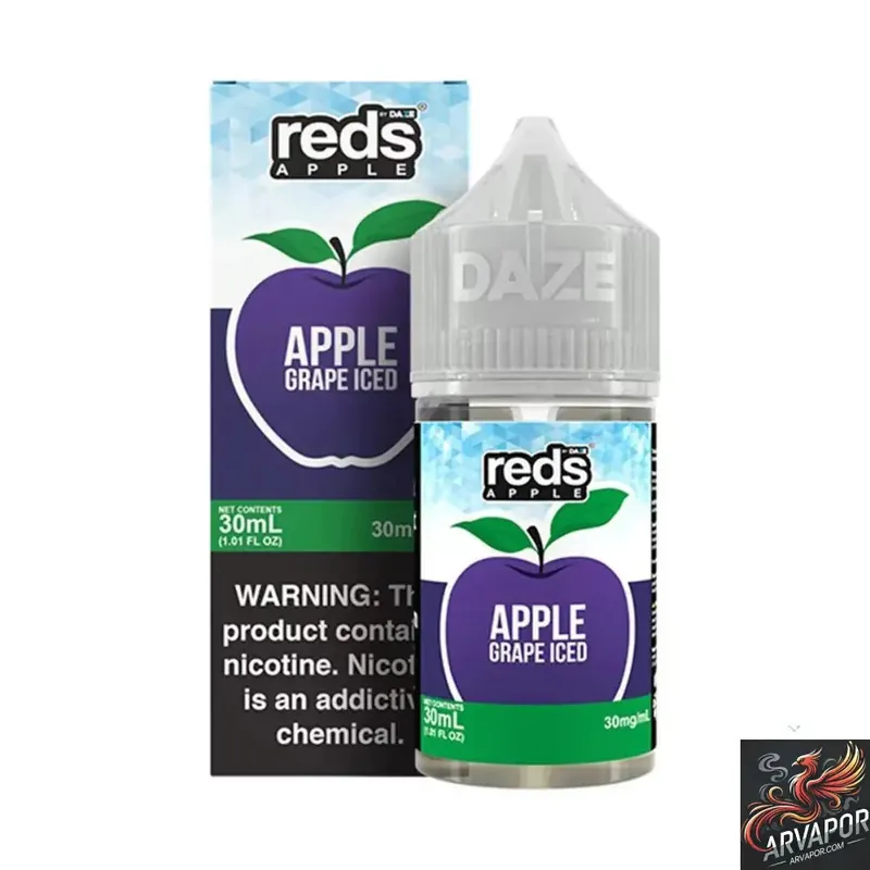 ICED Grape - Reds Apple Salt - 7 Daze 30mL
