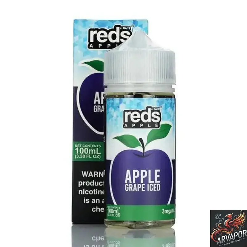 ICED Grape - Reds Apple - 7 Daze 100mL