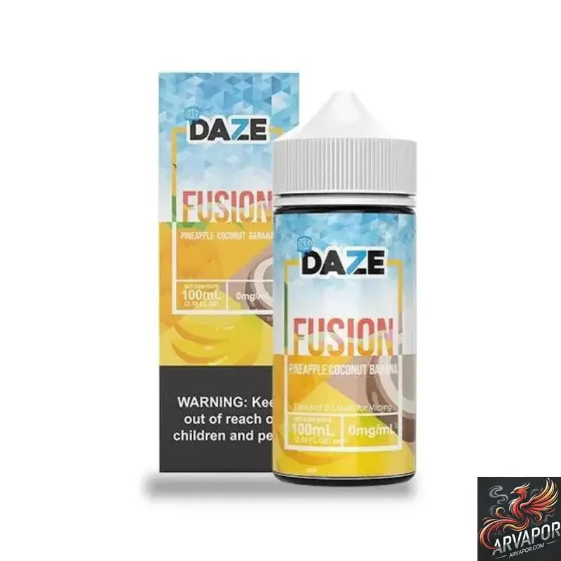 ICED Pineapple Coconut Banana - 7 Daze Fusion Synthetic 100mL