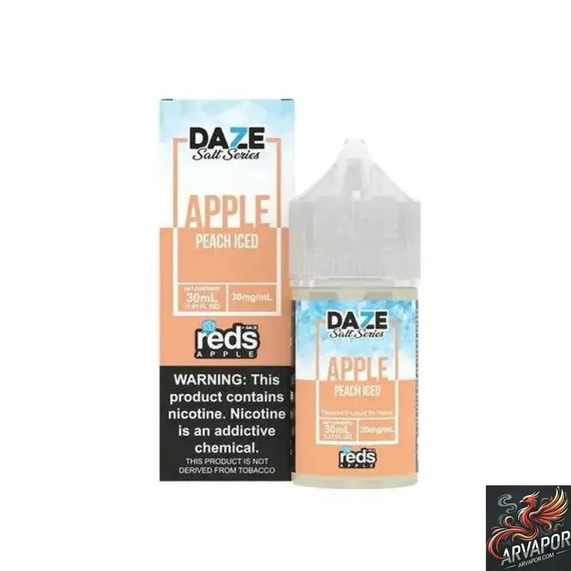ICED Peach - Reds Apple Salt - 7 Daze 30mL