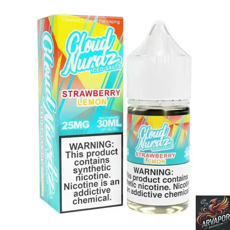 Iced Strawberry Lemon - Cloud Nurdz Salts 30mL