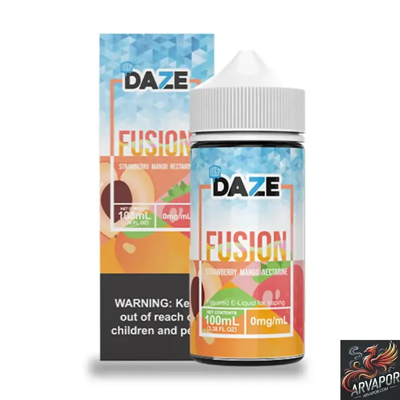 ICED Strawberry Mango Nectarine - 7 Daze Fusion 100mL