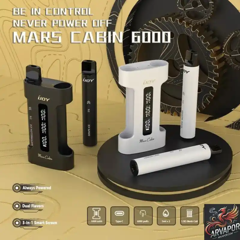 iJoy Mars Cabin 6000 Disposable Charging Device