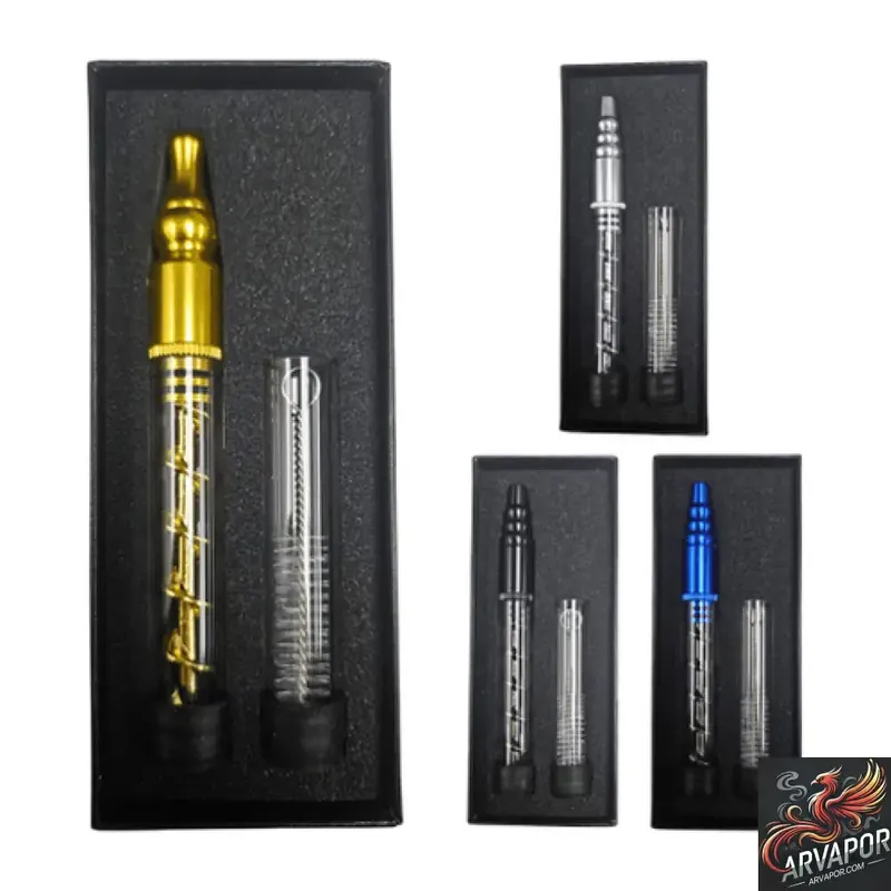 Infinite Glass Twisty Blunt 5.5 Inches With Silicone Cap - Assorted Colors