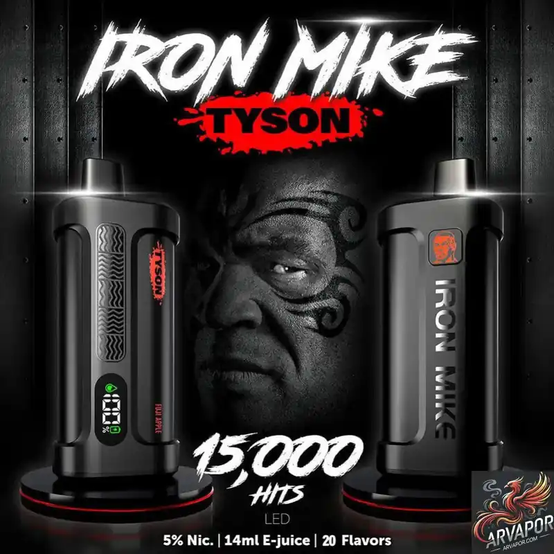 IRON MIKE Tyson 15K Puffs Disposable - Tyson 2.0