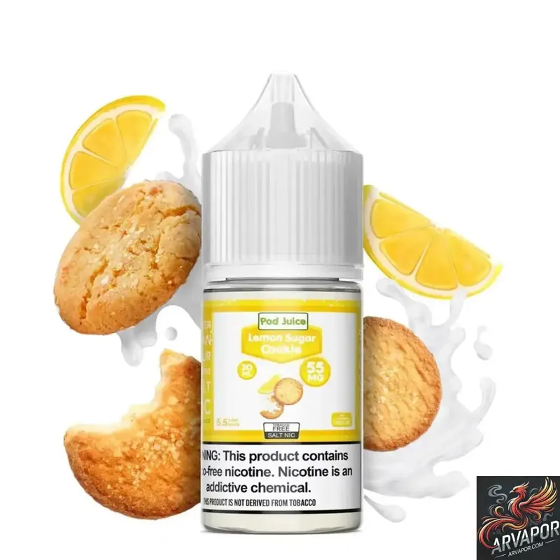 Lemon Sugar Cookie - POD Juice Synthetic Salt 30mL