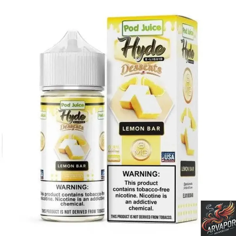 Lemon Bar - Hyde Pod Juice Synthetic 100mL