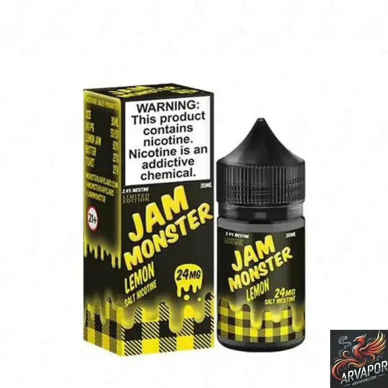 Lemon Limited Edition - Jam Monster Salt 30mL