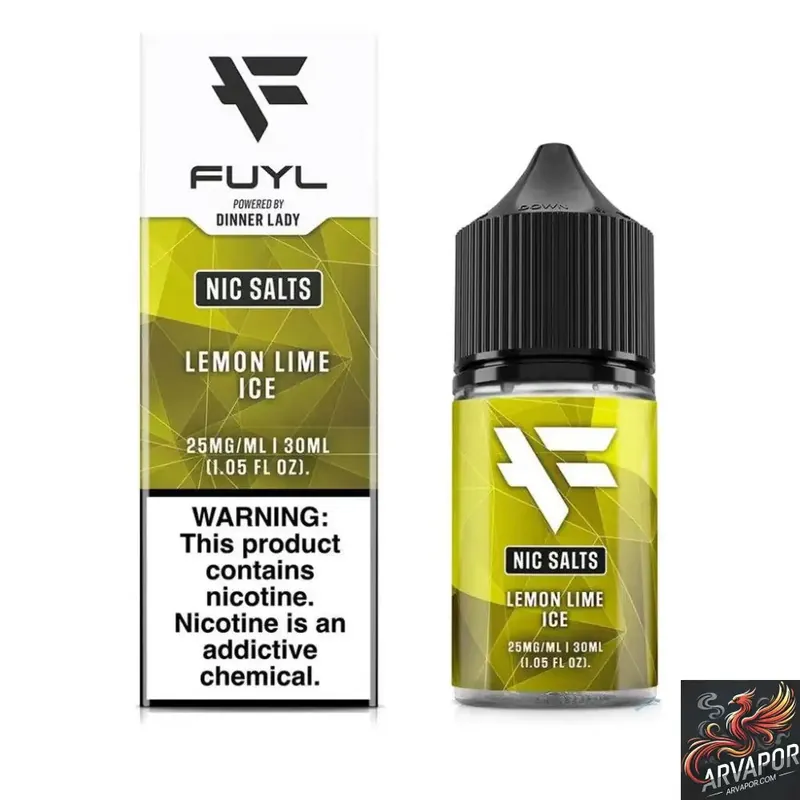 Lemon Lime Ice - Fuyl - Dinner Lady Salt 30mL