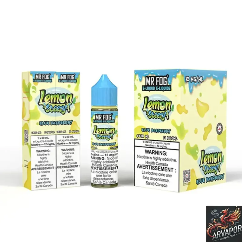 Lemon (Blue Raspberry) - Mr Fog Steezy 60mL