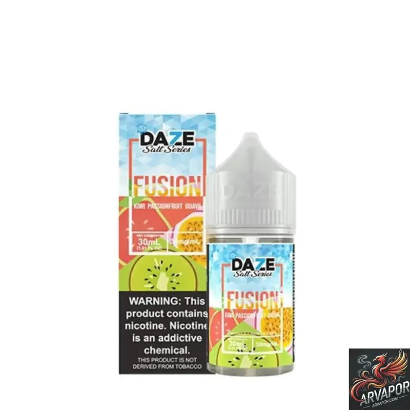 Kiwi Passionfruit Guava ICED - 7 Daze Fusion Salt 30mL