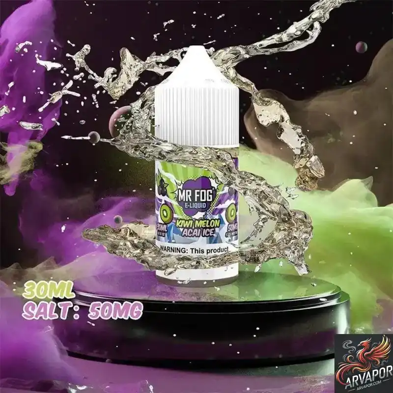 Kiwi Melon Acai Ice - Mr Fog Salt E-Liquid 30mL